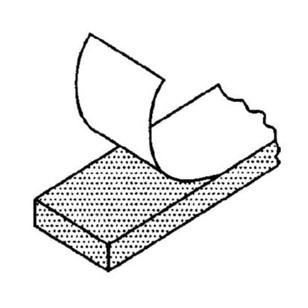 1/8"x1/2" self-adhesive neoprene - Image 2